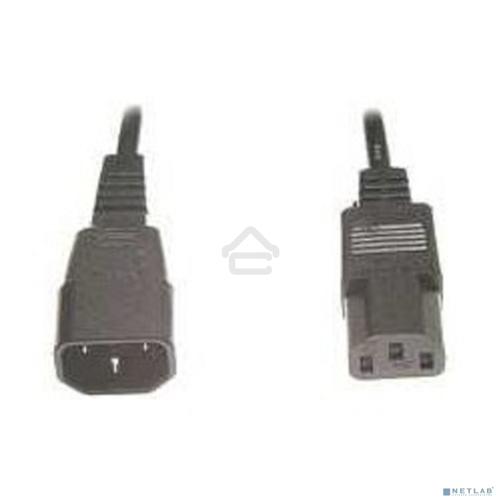 Кабель Кабель питания сист.блок-монитор Gembird 3.0м, черный, с зазем., пакет PC-189-10