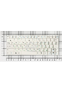Клавиатура для ноутбука Asus Eee PC 900HA 900SD T91 белый