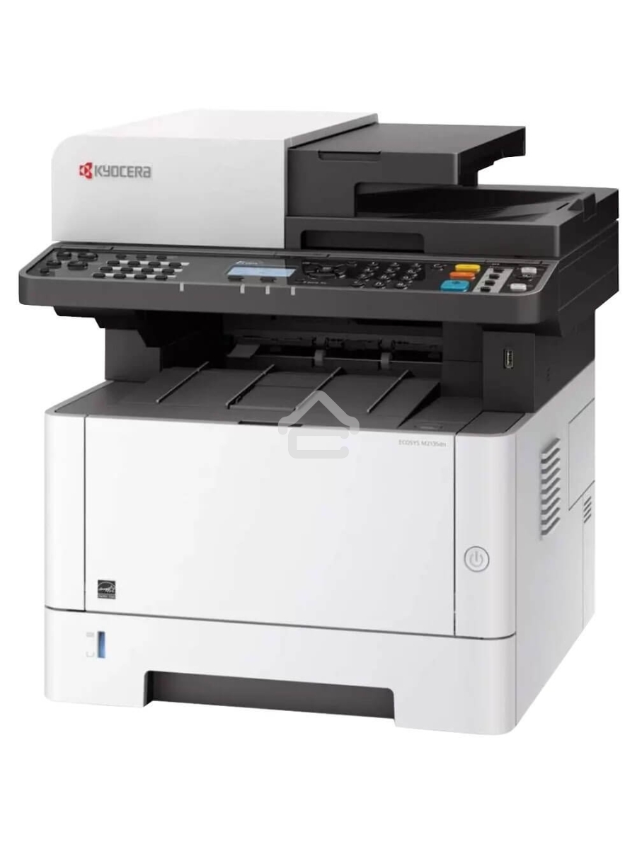 МФУ лазерный Kyocera Ecosys M2135dn (1102S03NL0), A4, ч/б, печ. до 35 стр/мин., скан. до 40 стр/мин (ч/б) 16 стр/мин. (цвет), 1200 x 1200 dpi (печать) 600x600dpi (скан.), USB, RJ-45
