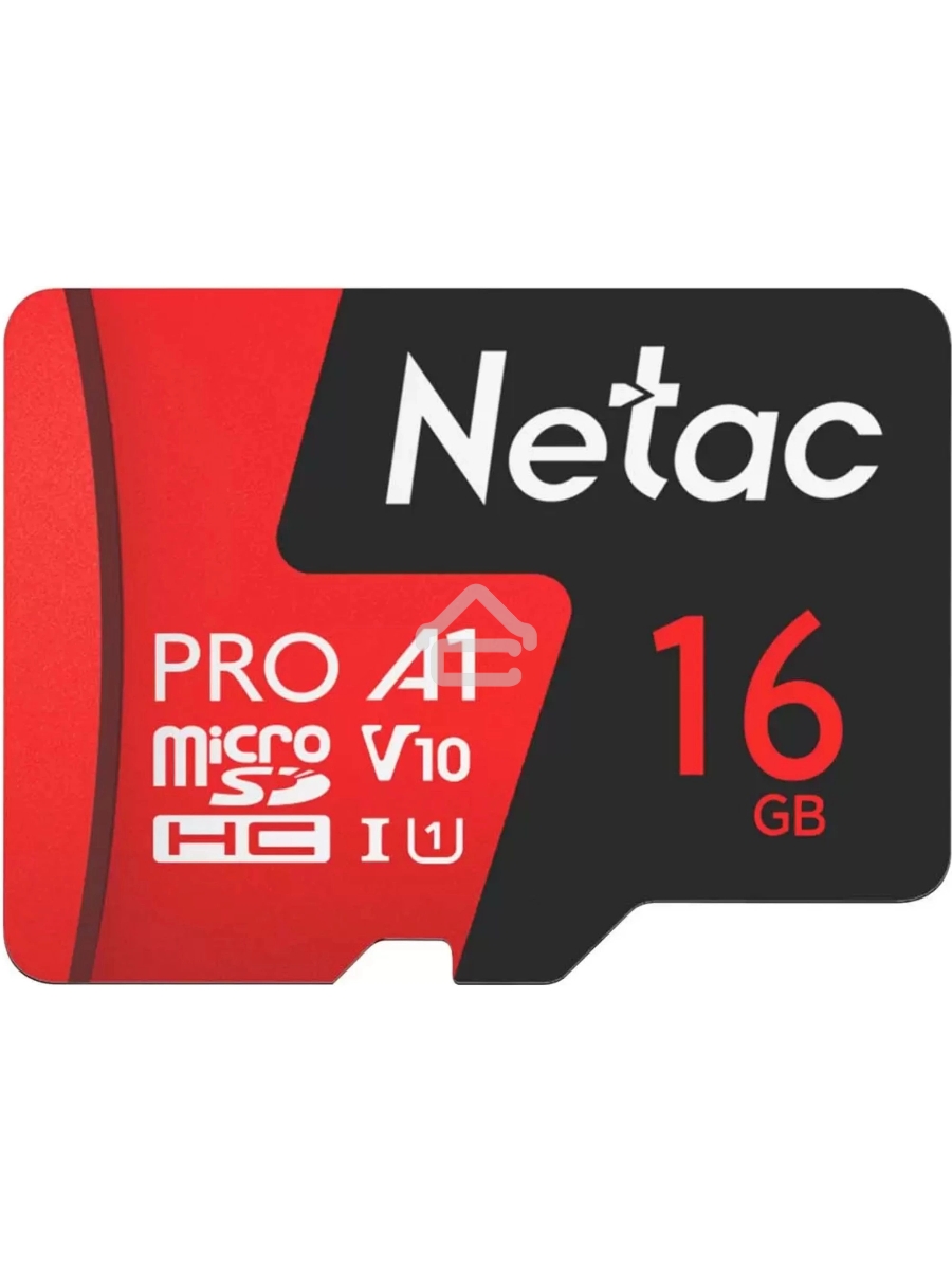 Флеш-накопитель NeTac Карта памяти Netac MicroSD card P500 Extreme Pro 16GB, retail version w/SD adapter