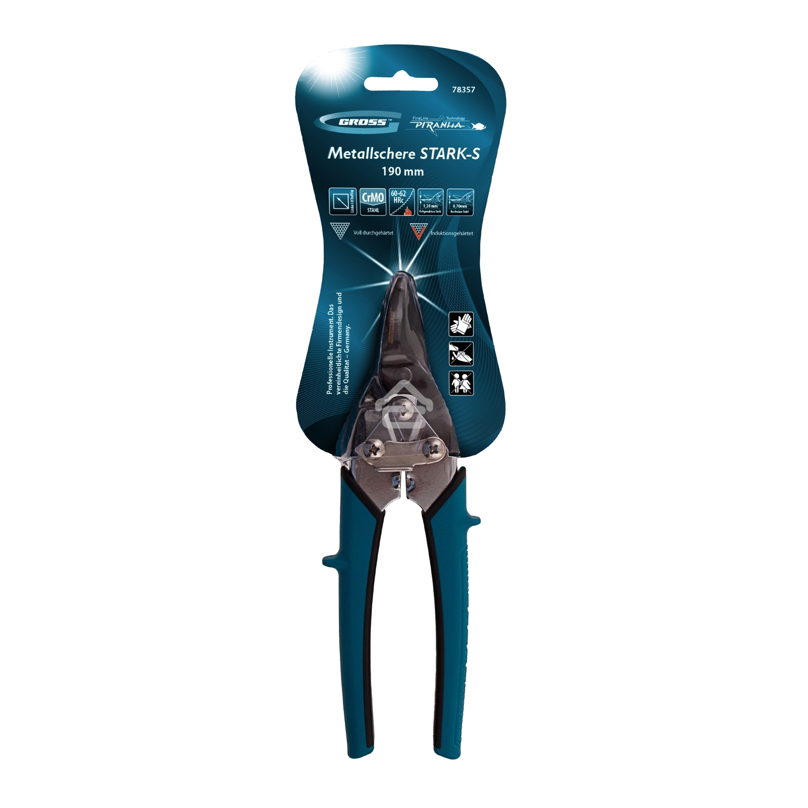 Ножницы по металлу Gross 