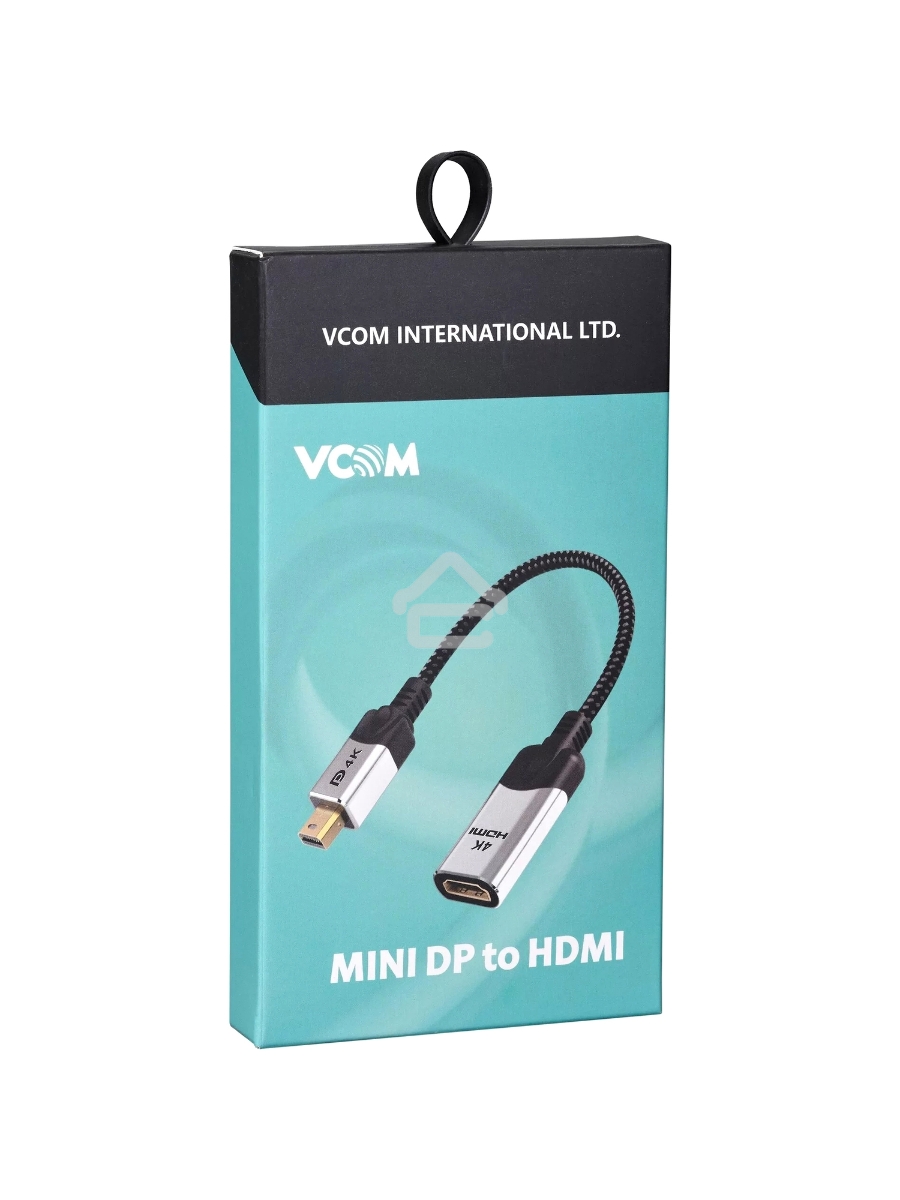 Адаптер miniDisplayPort(M) ---> HDMI(F) 0.15m 4K@60Hz VCOM <CG616M-0.15>