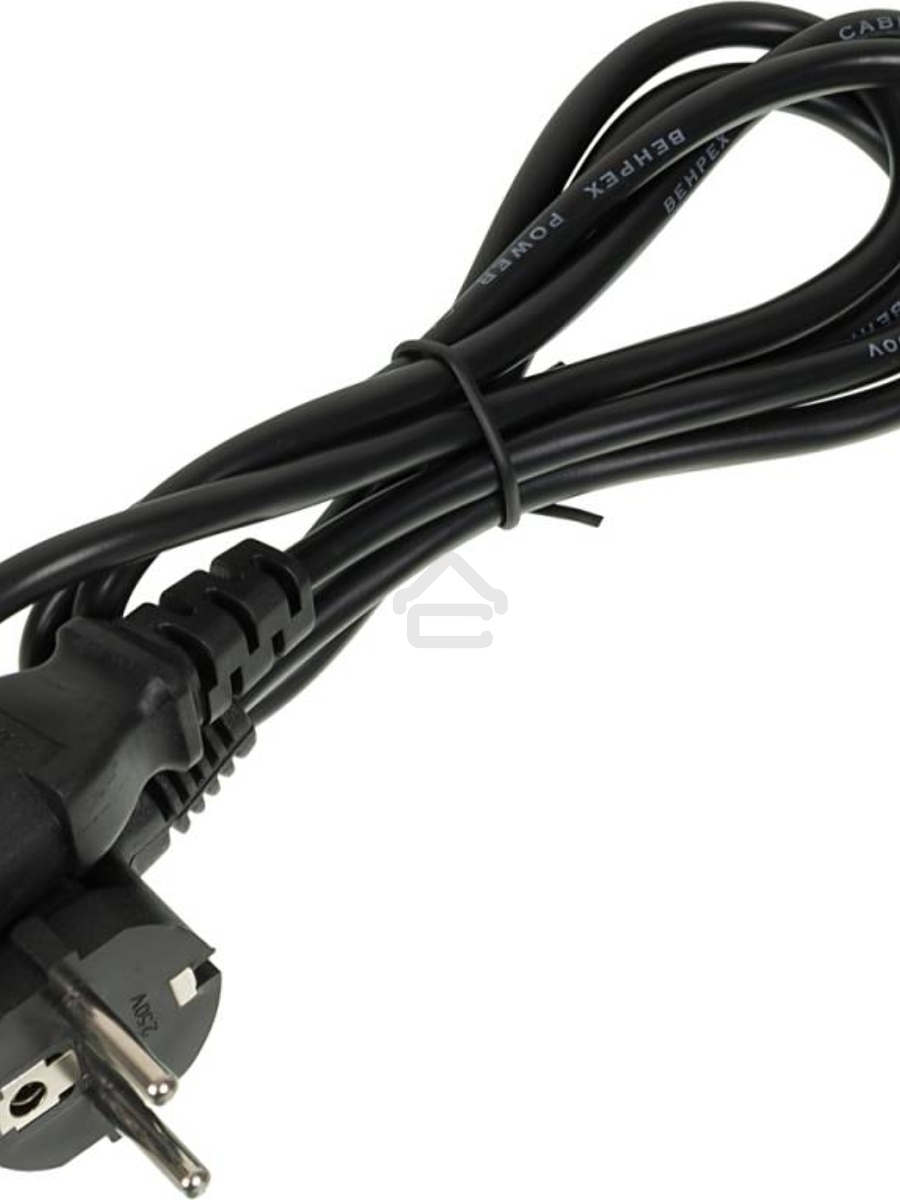 Кабель питания IEC320-C13 (f)/евровилка 1.5м