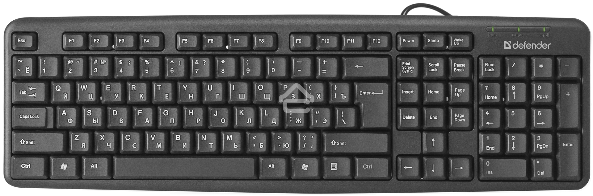 Комплект клавиатура + мышь Defender DAKOTA C-270 RU