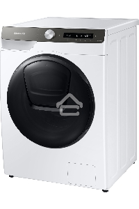 Стирально-сушильная машина Samsung WD80T554CBT/LD белый, загрузка фронтальная 8 кг, 1400 об/мин, класс: A