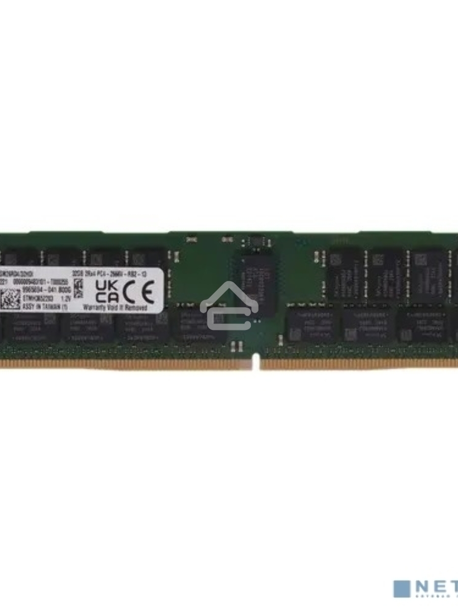 Оперативная память Kingston Server Premier, DDR4, 32GB (1x32 GB), 2666 MHz, CL19, ECC, RDIMM
