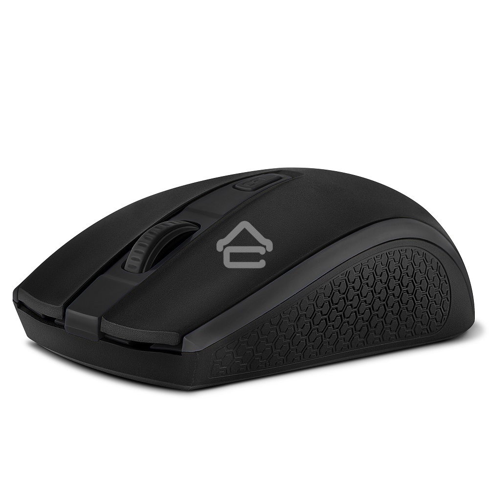 Мышь беспроводная SVEN RX-220W черный, 1600 dpi, радиоканал, USB, кнопки - 4