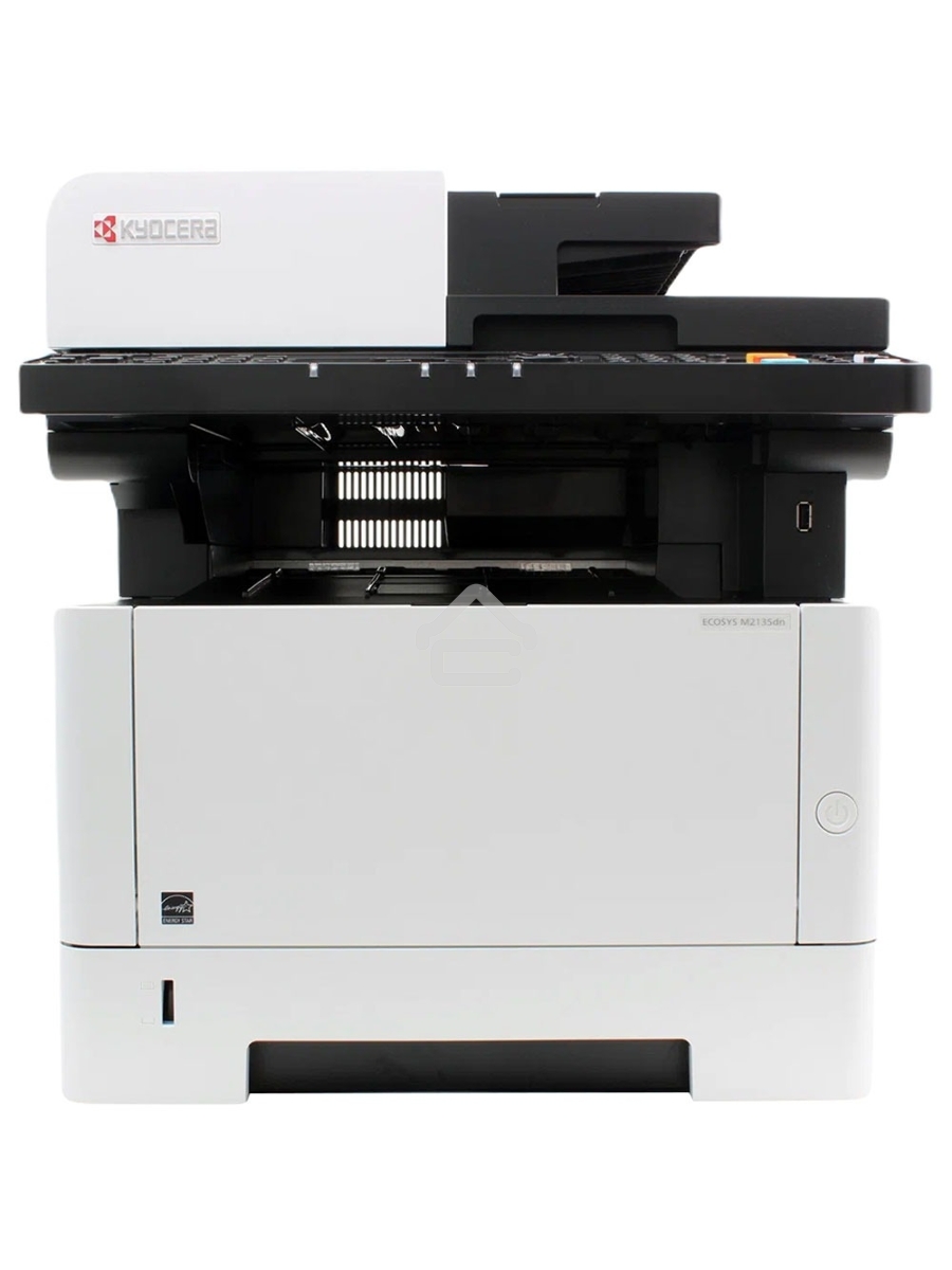 МФУ лазерный Kyocera Ecosys M2135dn (1102S03NL0), A4, ч/б, печ. до 35 стр/мин., скан. до 40 стр/мин (ч/б) 16 стр/мин. (цвет), 1200 x 1200 dpi (печать) 600x600dpi (скан.), USB, RJ-45