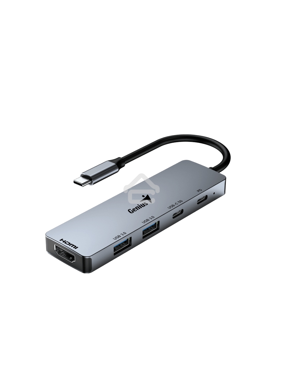 Концентратор Genius HUB UH-500, Grey