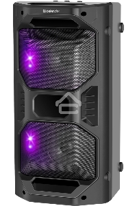 Портативная акустика Defender Rage 50 Вт  Light/BT/FM/USB/LED/TWS черный