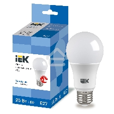 Лампа cветодиодная LED A80 шар 25Вт 230В 6500К E27 Iek LLE-A80-25-230-65-E27