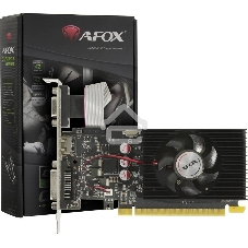 Видеокарта AFOX GT730 DDR3 4G 128Bit, LP Single fan, RTL (AF730-4096D3L6) RTL