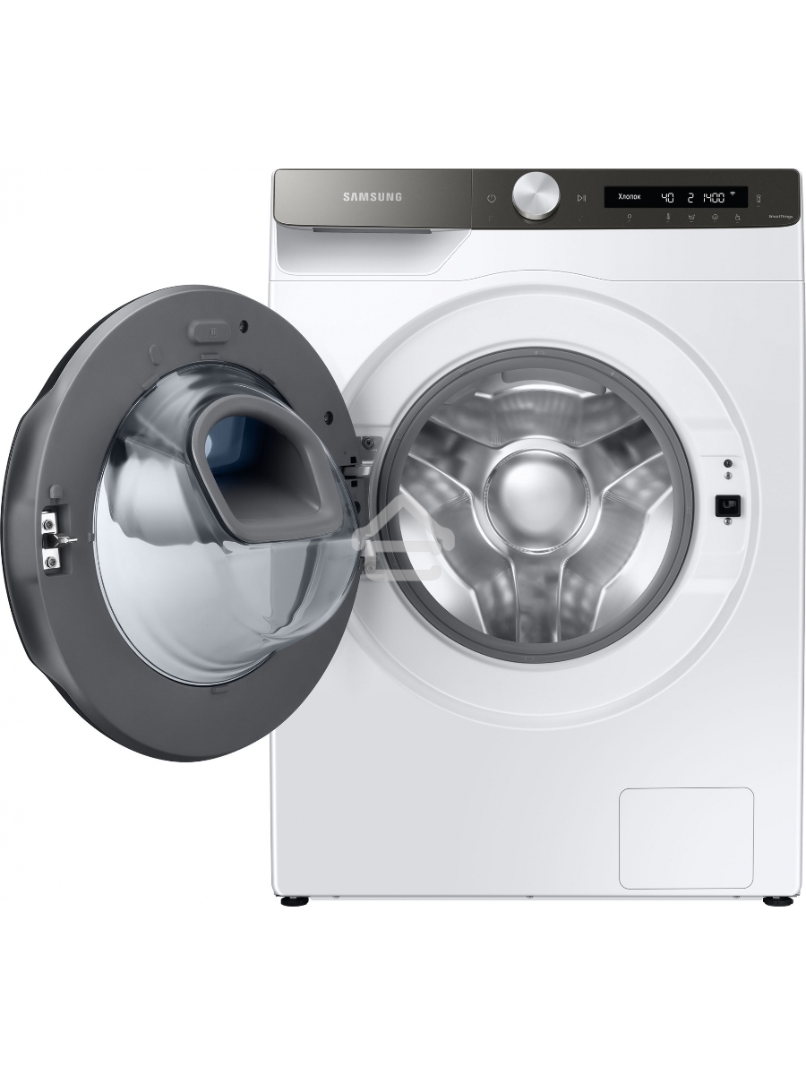 Стирально-сушильная машина Samsung WD80T554CBT/LD белый, загрузка фронтальная 8 кг, 1400 об/мин, класс: A