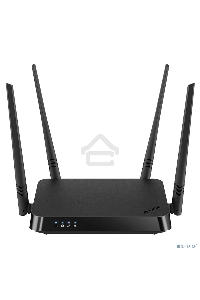 Роутер D-Link DIR-822/RU/E1A, Wireless AC1200 Dual-Band Router with 1 10/100Base-TX WAN port and 4 10/100Base-TX LAN ports.802.11b/g/n compatible, 802.11AC up to 866Mbps,1 10/100Base-TX WAN port, 4 10/100B