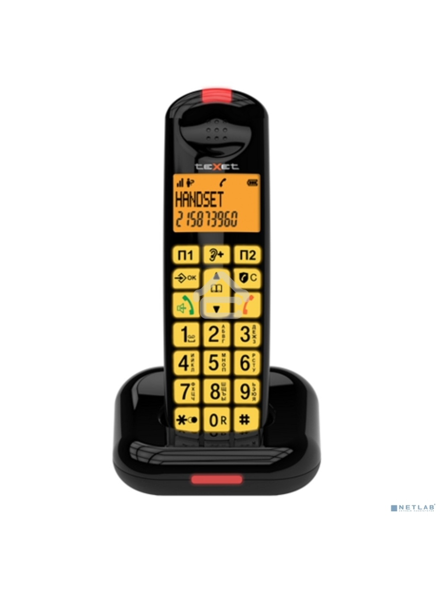 Радиотелефон TEXET TX-D7855A черный