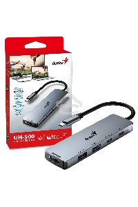 Концентратор Genius HUB UH-500, Grey
