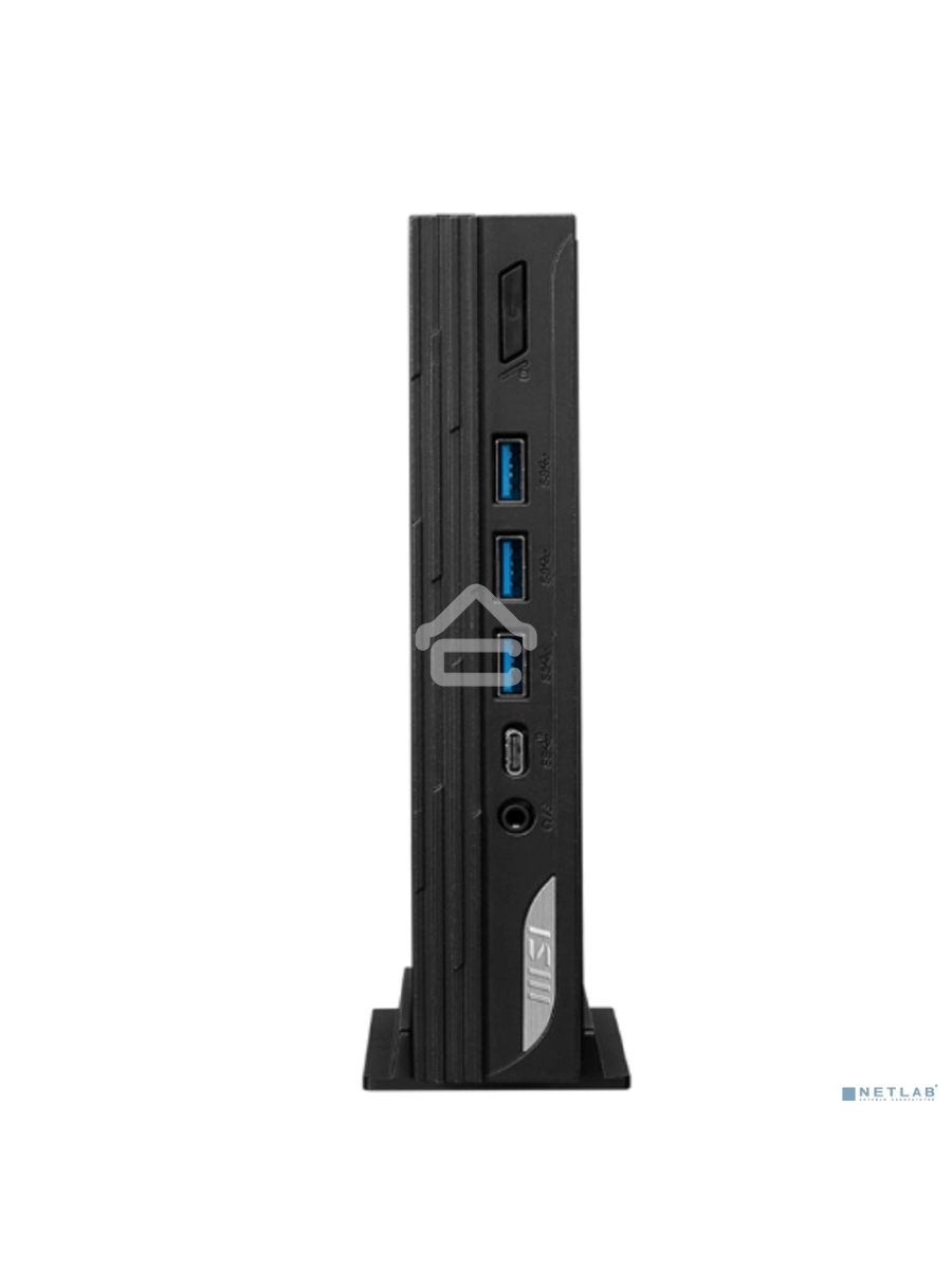 Компьютер Мини ПК MSI Pro DP10 12M Mini Core i3-1215U (1.2GHz), 8Gb DDR4 SO-DIMM, 256GB SSD M.2, Intel UHD Graphics 730, noDVD, WiFi, BT, 120W, VESA, COM Port, noOS, 1y war-ty
