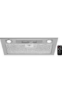 Вытяжка встраиваемая Kuppersberg INLINEA 52 Inox, ширина 52 см, отвод/рециркуляция, 850 м3/час, электронное сенсорное управление,  таймер, пульт ДУ, 3 скорости, светодиодное освещение 2х3,5 Вт, металлический жироулавливающий фильтр,угольный фильтр С6С (оп