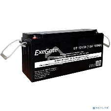 Аккумуляторная батарея ExeGate DT 12150 (12V 150Ah, под болт М8)