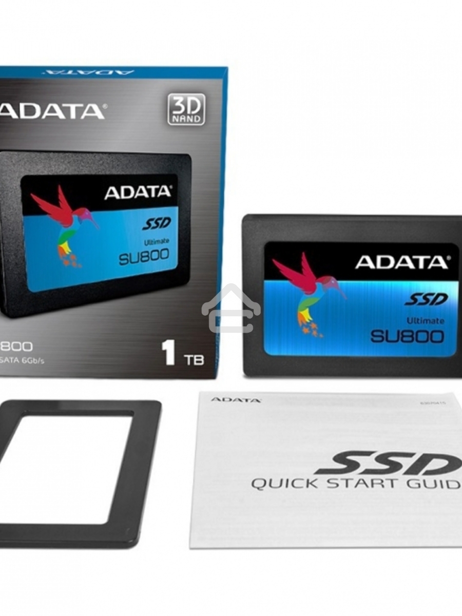 Накопитель SSD ADATA SU800, 256Gb, SATA III, 2.5