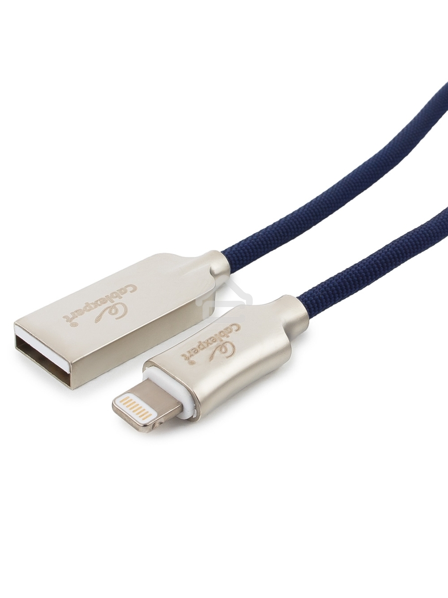 Кабель USB Cablexpert для Apple CC-P-APUSB02Bl-1.8M, MFI, AM/Lightning, серия Platinum, длина 1.8м, синий, блистер