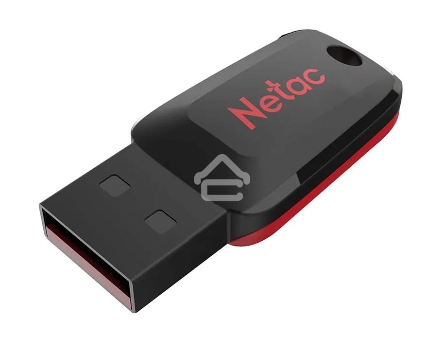 Флешка USB R/W R/W Netac U197 16Gb <NT03U197N-016G-20BK>, USB2.0, пластиковая, черная
