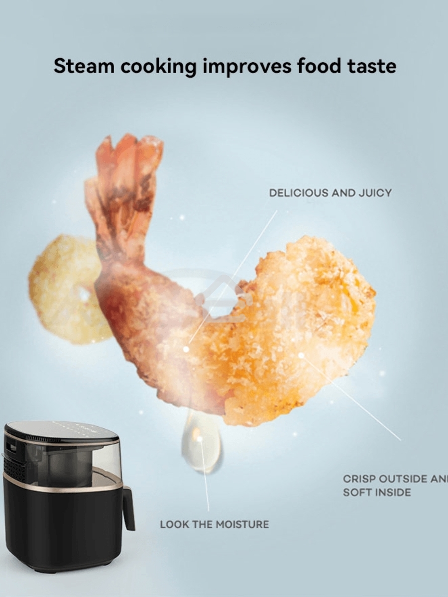 Аэрогриль Leacco AF017 Air Fryer Black