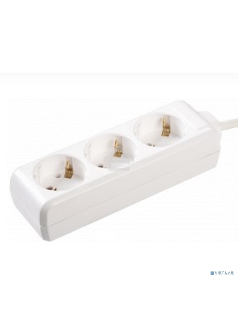 Удлинитель Iek WYP10-16-03-01-Z-17 У03 3 места 2 Р + P Е /1,5метра 3х1мм2 16А/250В IEK