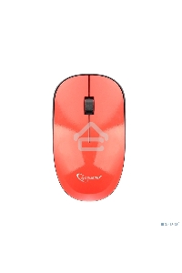 Мышь беспроводная Gembird MUSW-111-CRL коралловый, 1200 dpi, радиоканал, USB, кнопки - 3