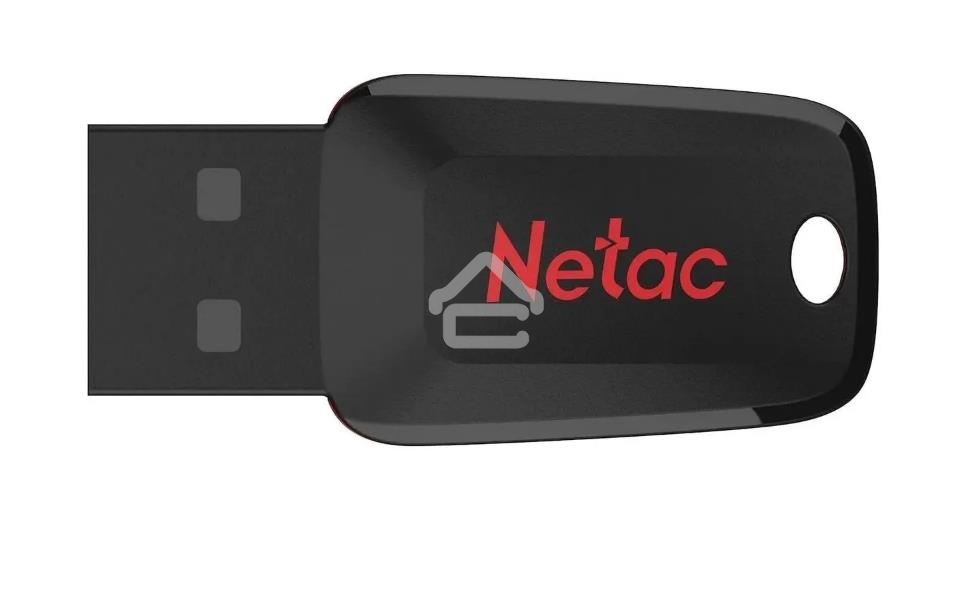 Флешка USB R/W R/W Netac U197 16Gb <NT03U197N-016G-20BK>, USB2.0, пластиковая, черная