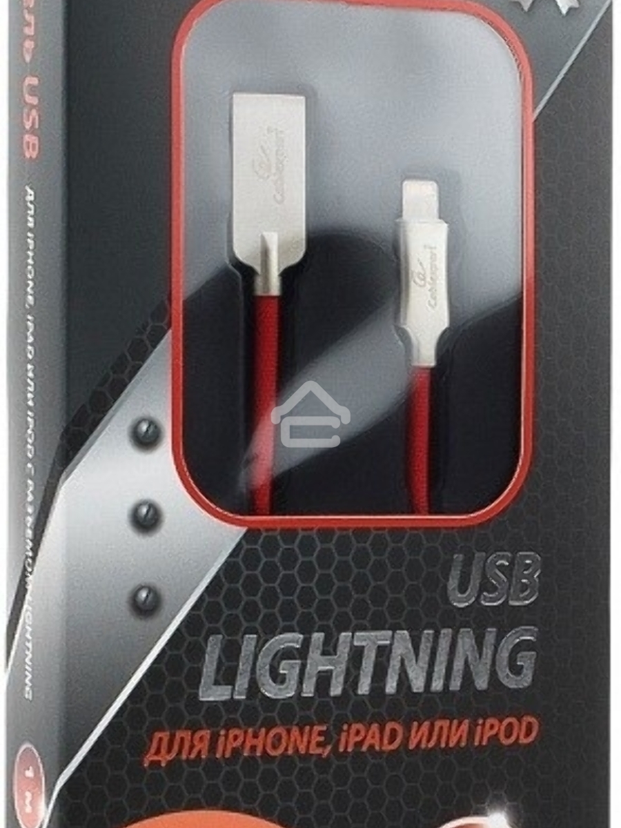 Кабель USB Cablexpert для Apple CC-P-APUSB02R-1.8M, MFI, AM/Lightning, серия Platinum, длина 1.8м, красный, блистер