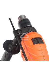 Дрель электрическая ударная PATRIOT FD 750h [120301444] { с ударом, мощность 710Вт, макс.диаметр 13мм, глубиномер + дополнительная ручка }
