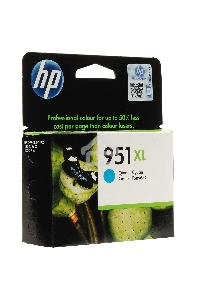 Картридж струйный HP 951XL CN046AE голубой для HP OJ Pro 8100/8600 (1500стр.)