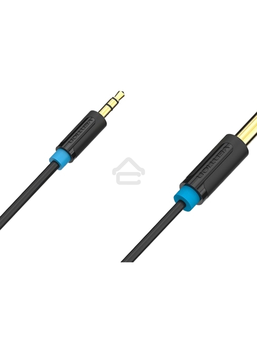 Кабель Vention аудио Jack 6,5 mm M/ 3,5 M - 1 м