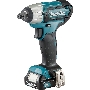 Гайковерт ак(уд)  Makita TW141DWAE  { 12В,2х2Ач Li-ion,0-3200у\м,145Нм,квадрат 1\2