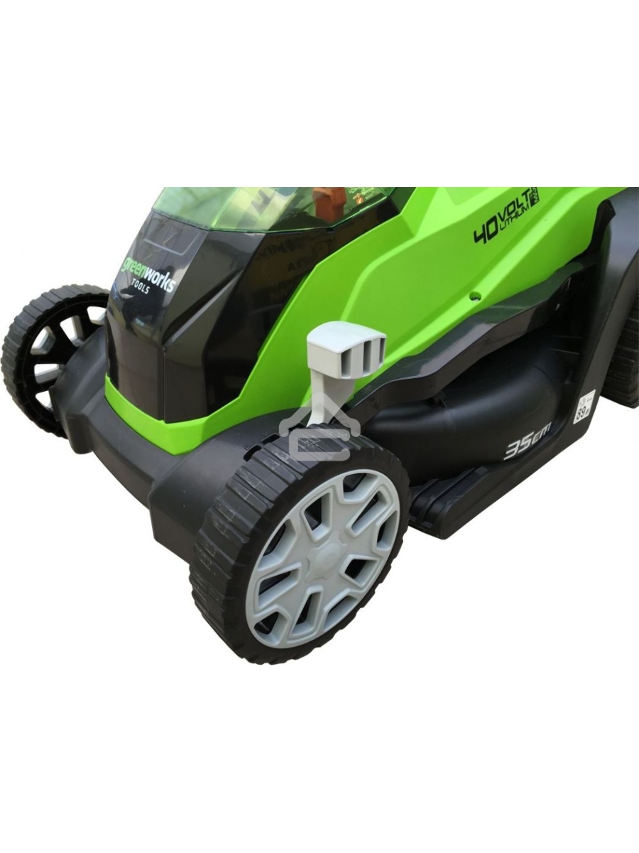 Газонокосилка аккум.GREENWORKS 2501907UA40В 35см (в компл. 1 аккум 40В 2 А/ч + ЗУ)