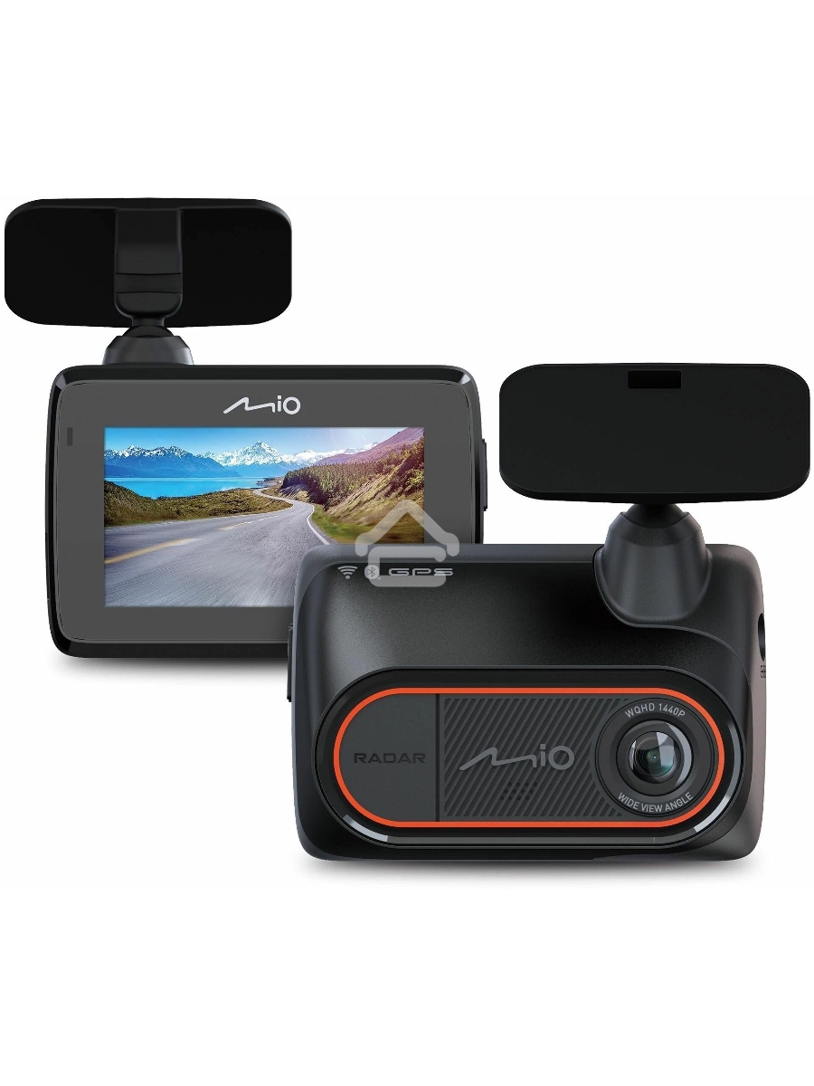 Видеорегистратор с радар-детектором Mio Combo MiVue i127 GPS ГЛОНАСС черный