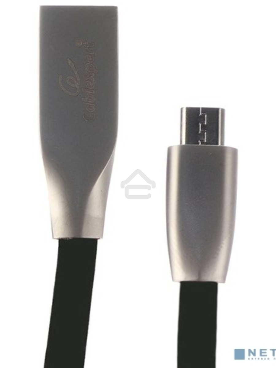 Кабель USB 2.0 Cablexpert CC-G-mUSB01Bk-1.8M, AM/microB, серия Gold, длина 1.8м, черный, блистер