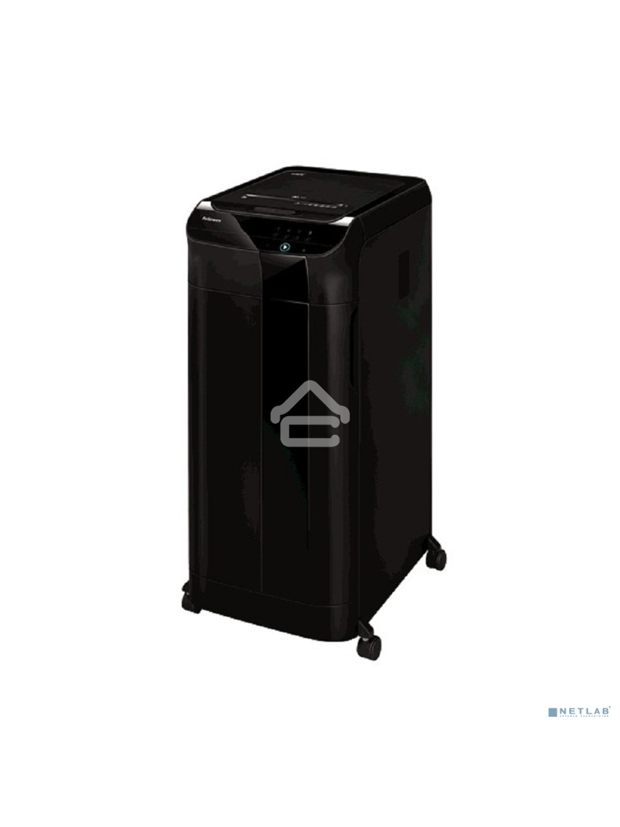 Шредер Fellowes AutoMax 550C (секр.P-4)/фрагменты/550лист./83лтр./скрепки/скобы/пл.карты/CD