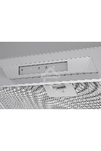 Вытяжка встраиваемая Kuppersberg INLINEA 52 Inox, ширина 52 см, отвод/рециркуляция, 850 м3/час, электронное сенсорное управление,  таймер, пульт ДУ, 3 скорости, светодиодное освещение 2х3,5 Вт, металлический жироулавливающий фильтр,угольный фильтр С6С (оп