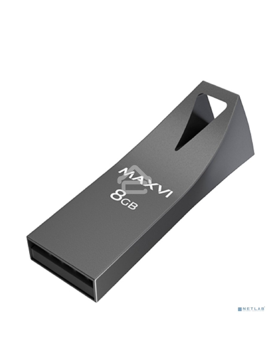 Флеш диск Maxvi MK2 8GB USB 2.0 dark grey