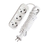 Удлинитель 3х10м без заземл. 10А IP20 Е-203 АБС-пл. ПВС 2х0.75 UNIVersal 9631967