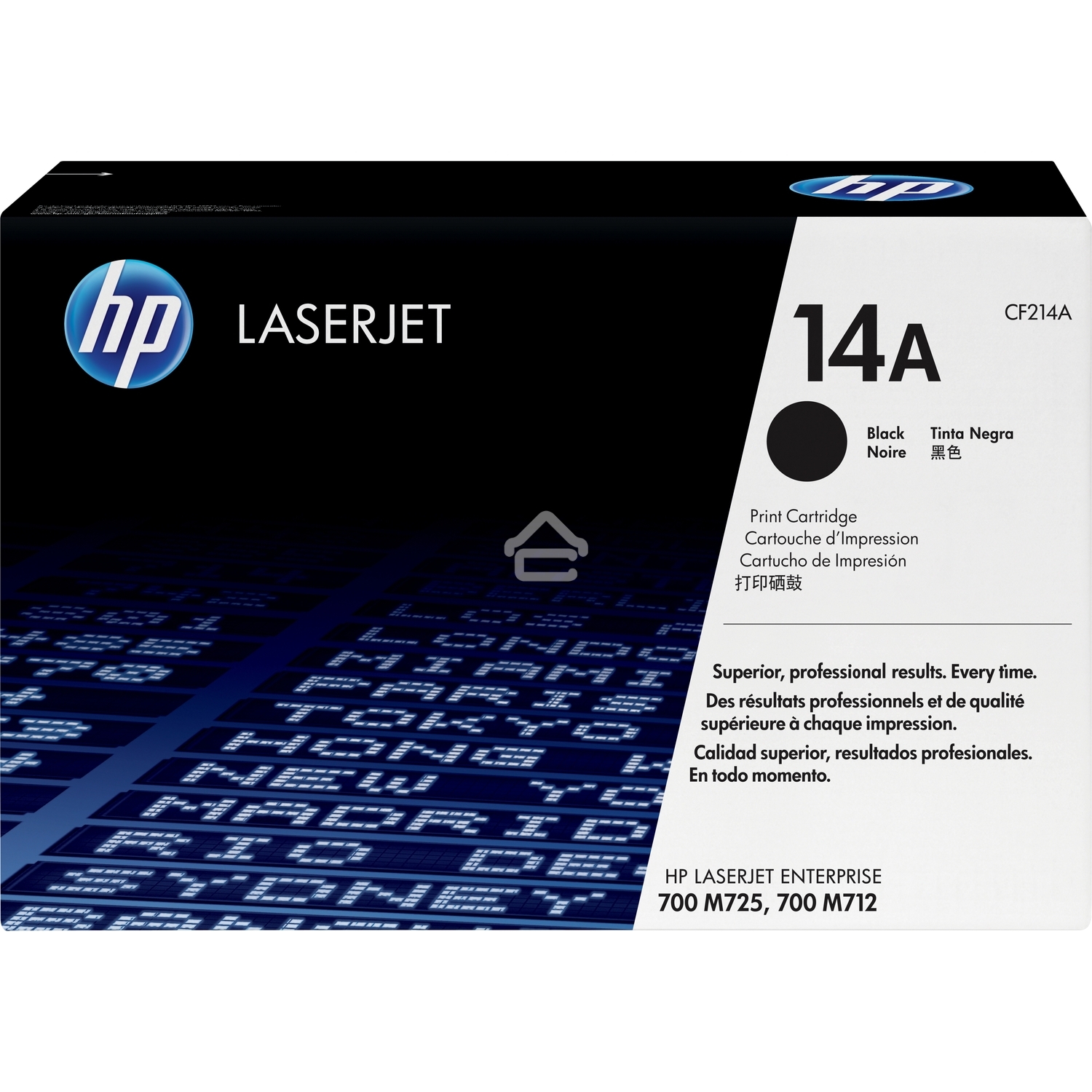 Картридж лазерный HP CF214A черный LaserJet 700 MFP M712 (10 000стр.)