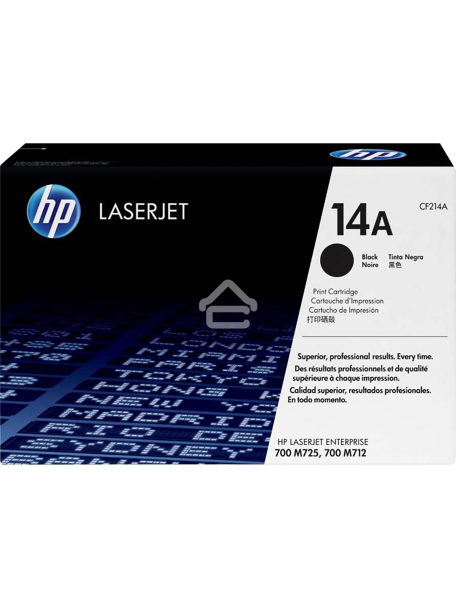 Картридж лазерный HP CF214A черный LaserJet 700 MFP M712 (10 000стр.)