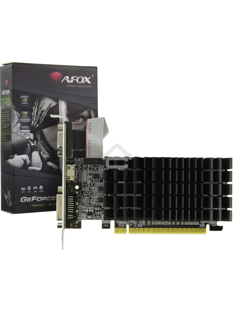 Видеокарта AFOX AF210-1024D3L5-V2 Geforce G210 1GB DDR3 64BIT, LP Heatsink