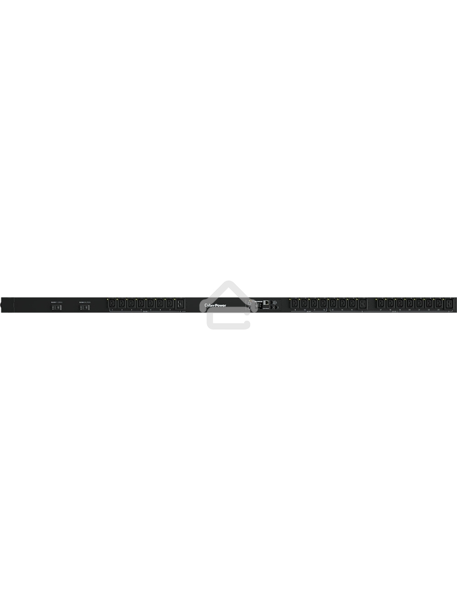 Блок распределения питания PDU CyberPower 0U type, 32Amp, plug IEC 309 32A, (21) IEC 320 C13 (3) IEC 320 C19