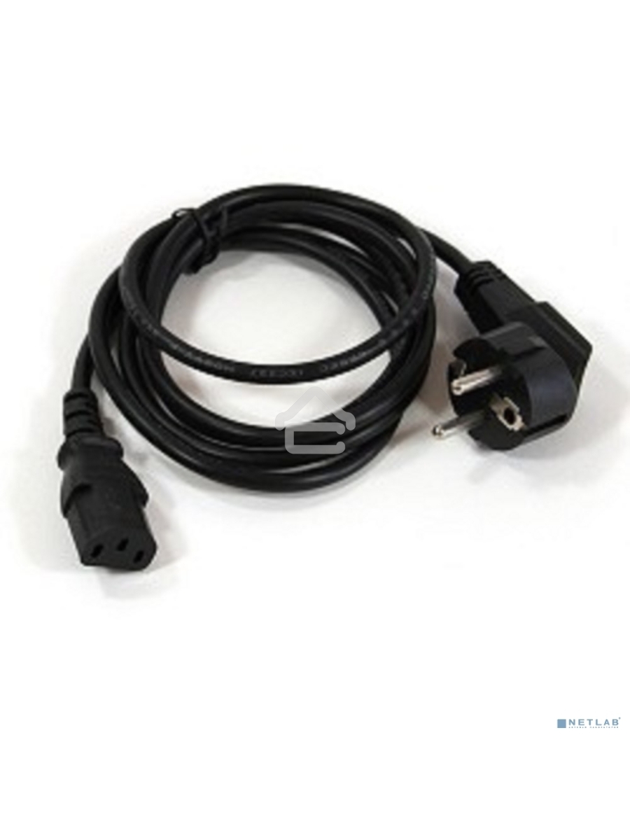 Кабель компьютер-розетка 220V (EURO) <VDE> 3G0,75mm2 VCOM {CE021-CU} 1,8м