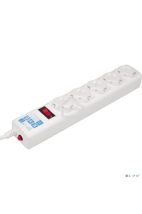 Сетевой фильтр Powercube SPG-B-6-WHITE 1.9м (5 розеток) белый (коробка)