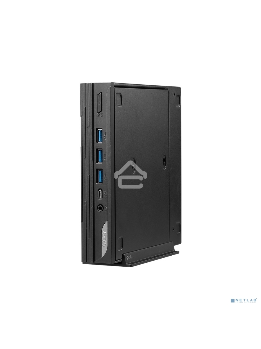 Компьютер Мини ПК MSI Pro DP10 12M Mini Core i3-1215U (1.2GHz), 8Gb DDR4 SO-DIMM, 256GB SSD M.2, Intel UHD Graphics 730, noDVD, WiFi, BT, 120W, VESA, COM Port, noOS, 1y war-ty
