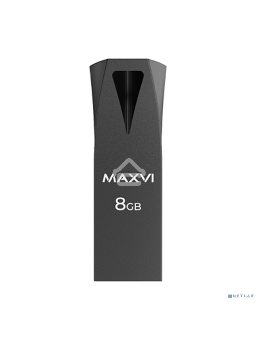 Флеш диск Maxvi MK2 8GB USB 2.0 dark grey